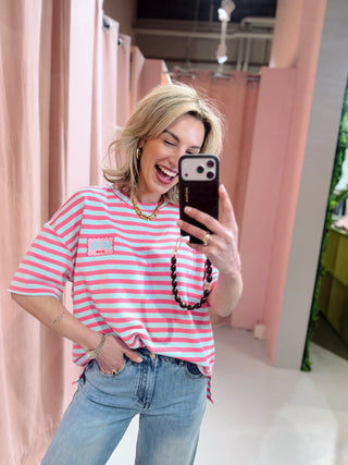 Mon Cheri Tee - Roze