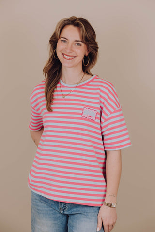 Mon Cheri Tee - Roze