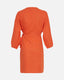 MOSS COPENHAGEN - MSCHMirilla 3/4 Wrap Dress - Oranje