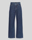 MSCHDuvessa Eva Loose Long Jeans - Dark Blue