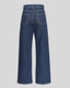 MSCHDuvessa Eva Loose Long Jeans - Dark Blue