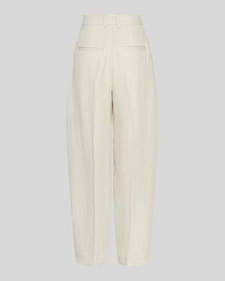 MSCHEsteriane HW Pants - Oatmeal Melange