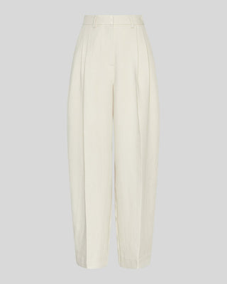 MSCHEsteriane HW Pants - Oatmeal Melange