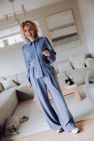 MSCHJalen Henrika Pants - Vintage Indigo