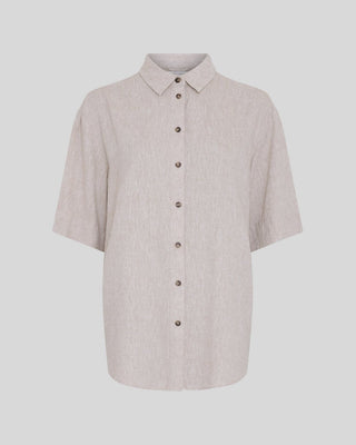 MSCHViana Ginia 3/4 Shirt - Sand Melange