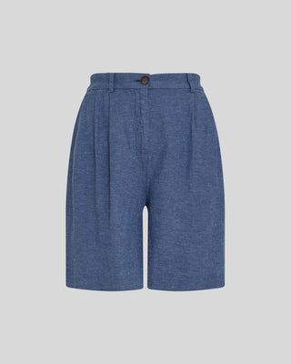 MSCHViana Ginia HW Shorts - V Indigo Mel
