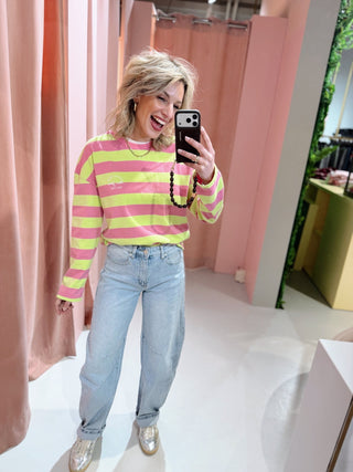 Nance Longsleeve - Roze