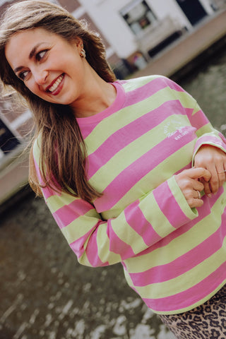 Nance Longsleeve - Roze