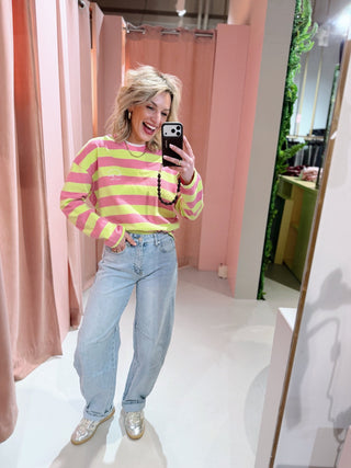 Nance Longsleeve - Roze