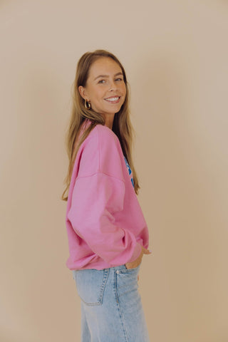 Never Know Sweater - Roze