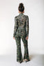 Mesh Flare Pants - Leopard