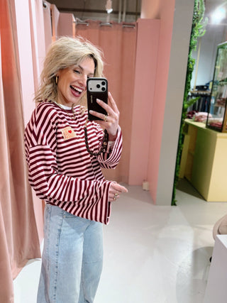 Nikki Longsleeve - Bordeaux