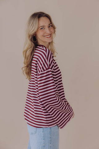 Nikki Longsleeve - Bordeaux