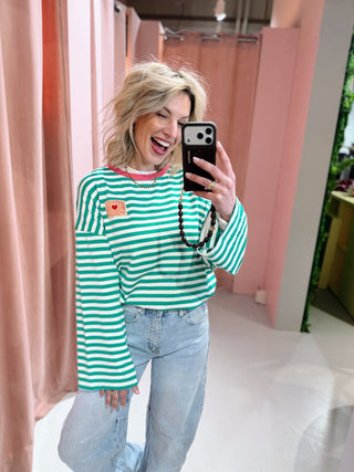 Nikki Longsleeve - Groen