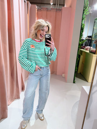 Nikki Longsleeve - Groen