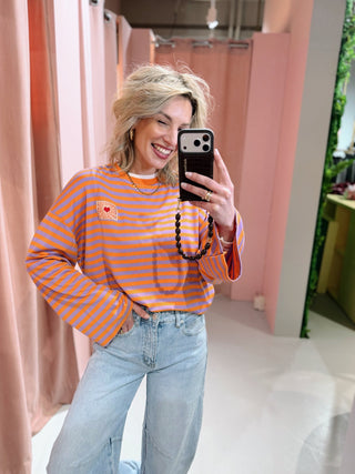 Nikki Longsleeve - Oranje