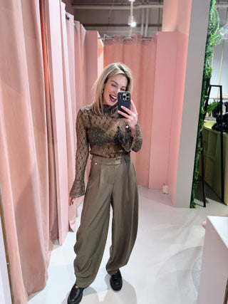Nina Pants - Bruin