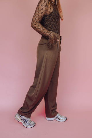 Nina Pants - Bruin
