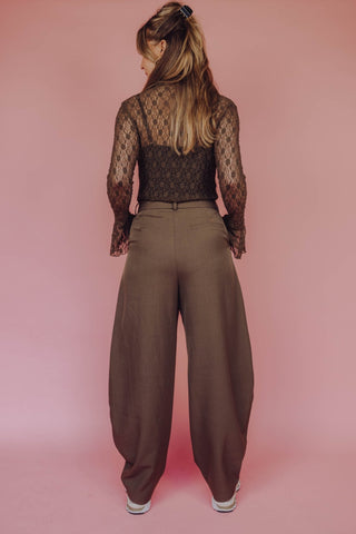 Nina Pants - Bruin