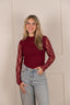 Noe Lace Top - Rood