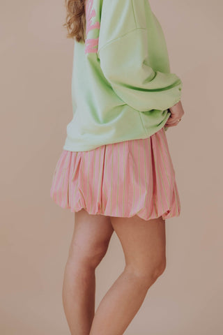 Olivia Balloon Skirt - Roze