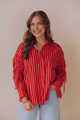 Olivia Blouse - Rood