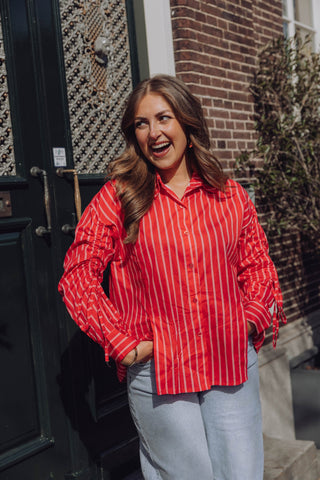 Olivia Blouse - Rood