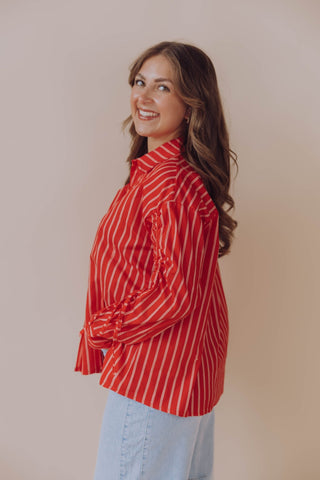 Olivia Blouse - Rood