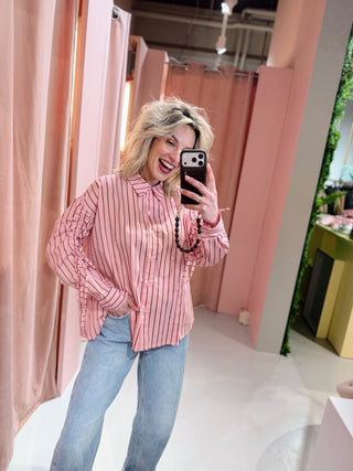 Olivia Blouse - Roze