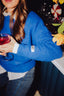 Olivia Crewneck Knitted Sweater - Blauw