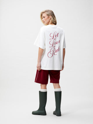 Oversized Graphic Shirt - Off White