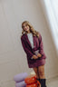 Pearl Blazer - Bordeaux
