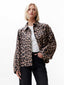 CATWALK JUNKIE - Korte Trenchcoat met leopard dessin