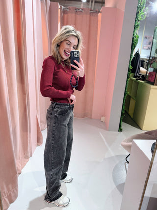 The Baggy Jeans Loose Fit - Grijs