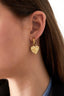 Radiant Heart Hoops - Goud