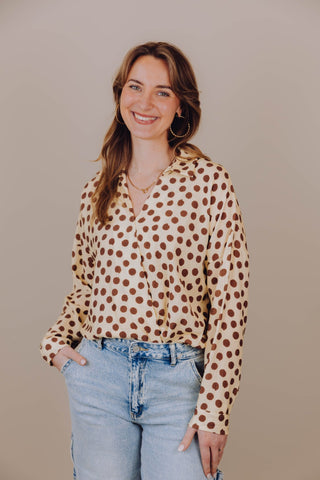 Renske Blouse - Geel