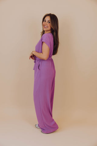 Reza Jumpsuit - Paars
