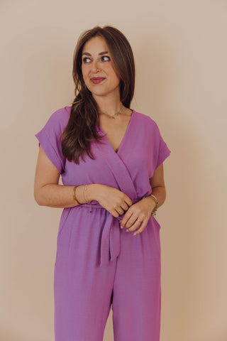 Reza Jumpsuit - Paars