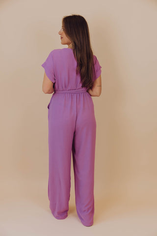 Reza Jumpsuit - Paars