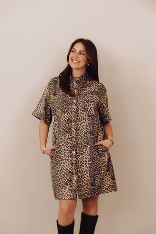 Rianne Dress - Leopard