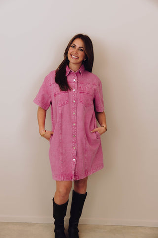 Rianne Dress - Roze