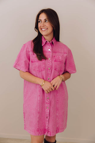 Rianne Dress - Roze