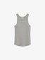 Rib Singlet - Grey Melange