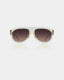 Rio Sunglasses - Ecru Transparent