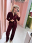 Sabrina Jumpsuit - Bordeaux