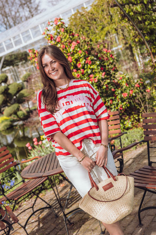 Saint Tropez Tee - Rood