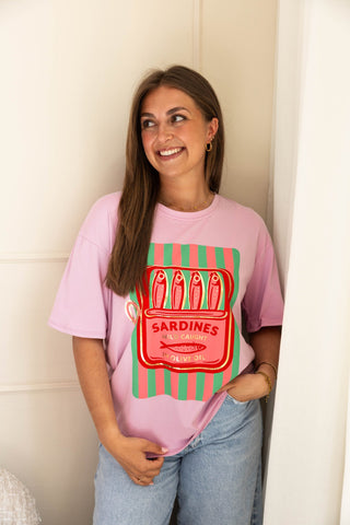 Sardines Tee - Lila