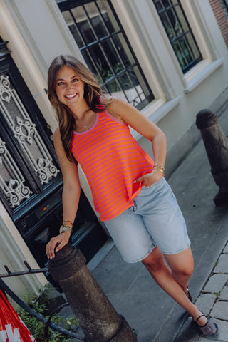 Sabine Top - Oranje