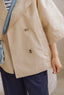 Short Sleeve Trenchcoat - Beige