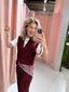 Skye Gilet - Bordeaux
